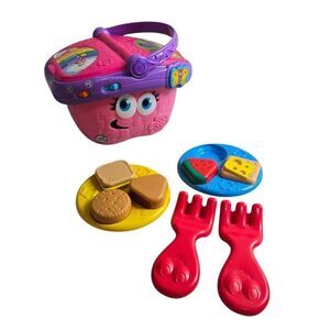 Leapfrog shapes and sharing picnic basket